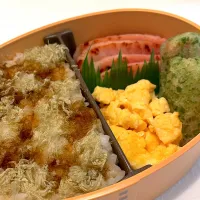 #275 ハムステーキ弁当|namiさん