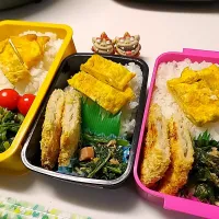 夫弁当､娘弁当､私弁当|みどりさん