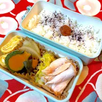 鶏ハムお弁当|えつこさん