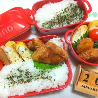 🍱今日の息子達のお弁当🍱|tomoさん