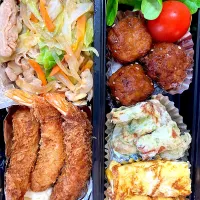 肉野菜炒め弁当|あーやーさん