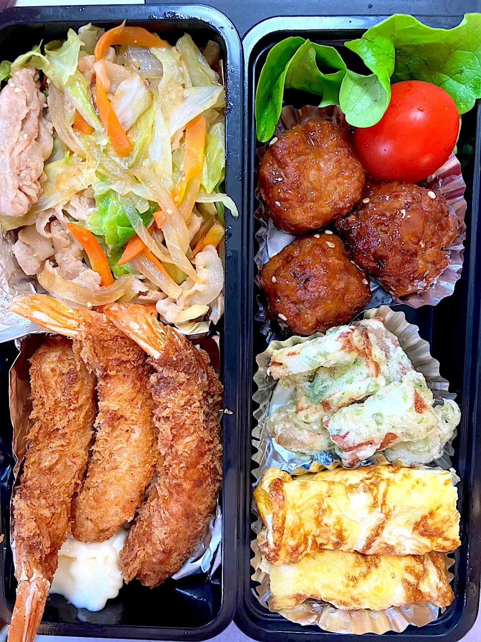 肉野菜炒め弁当|あーやーさん