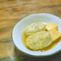 優しさあふれる✨和風ロールキャベツ🥬