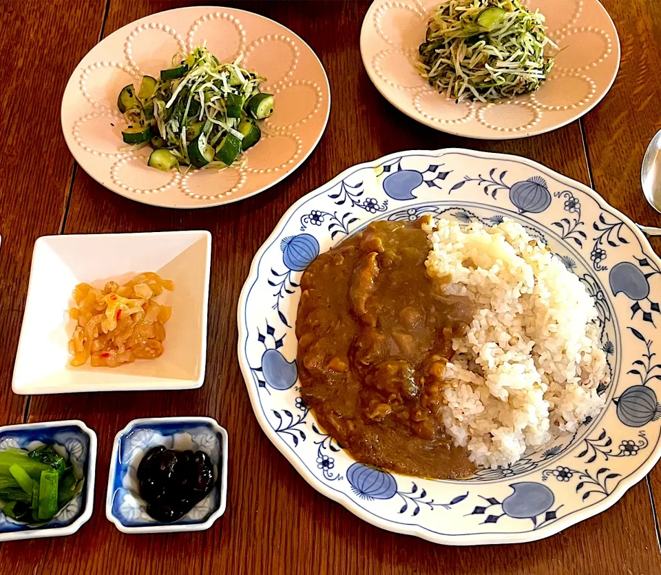 晩ごはん♯カレー🍛|小松菜さん