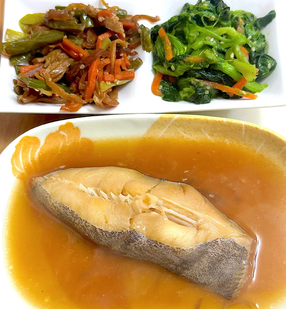 からすがれいの生姜醤油煮献立|besさん