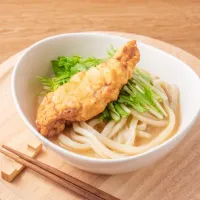 鶏ささみ天うどん