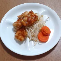 鶏肩小肉のニンニク甘味噌炒め|ナナさん