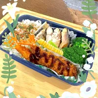 息子のお弁当🫶|ゆき茶❁⃘*.ﾟさん