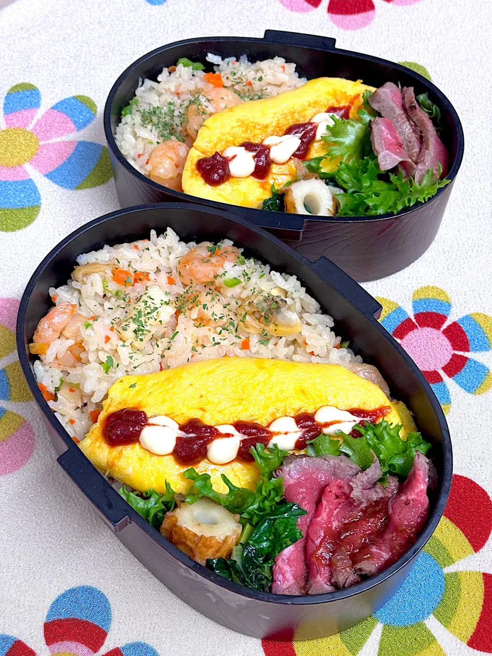 シーフードピラフ弁当|Chiharϋnさん