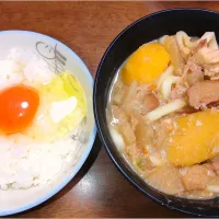 大寒卵で卵かけご飯、豚汁うどん| 秀美«シュウビ»さん