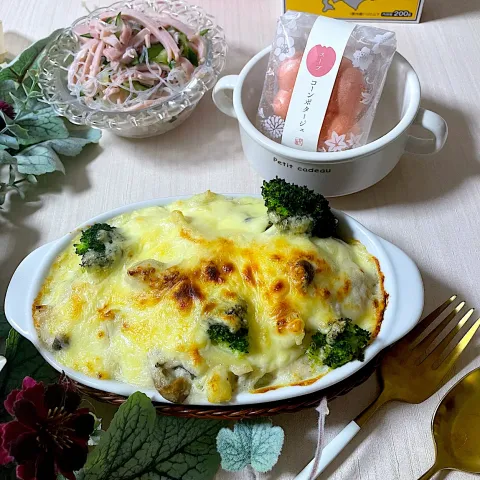 「雪印メグミルク　簡単ホワイトソース」を使ってみたSnapdishの料理・レシピ写真:チキングラタン✨