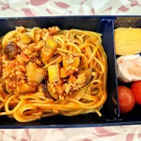 なすのボロネーゼパスタ❤️旦那さんお弁当❤️| かおるcitronさん