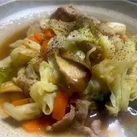 シンプル　肉野菜炒め|須佐浩幸さん