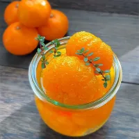 丸ごとみかんのシロップ漬け🍊