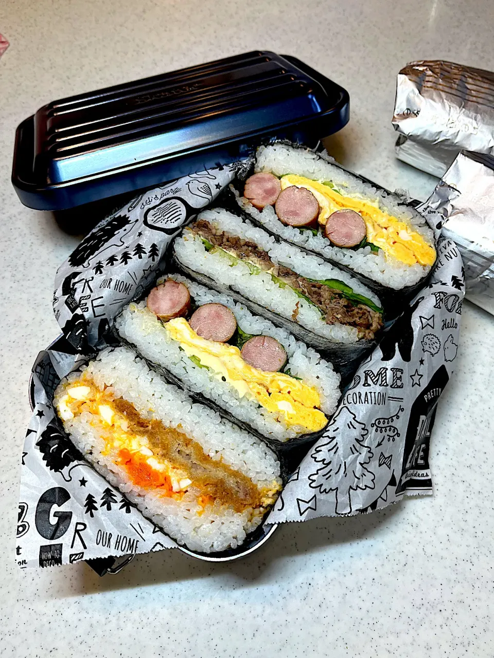 おにぎらず弁当|nnnnn’koさん