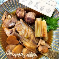 @きなこさんの料理 🔷金目鯛のかぶと煮🔷→→🔷🐟柳の舞と皮つき里芋の煮付け🔷|@きなこさん