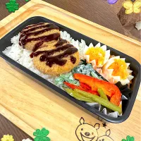 息子のお弁当🫶|ゆき茶❁⃘*.ﾟさん