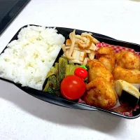 1/22 旦那弁当⁂唐揚げ弁当|ゆさん