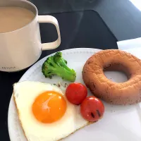 12:36 ミスドドーナツの朝ごはん🍩|へれ子さん