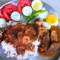 Chicken meal South Indian|Ram Ramさん