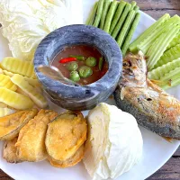 😋น้ำพริกกะปิปลาทูทอด🐟|🍀Jaoh Ohlunlaa🍀さん