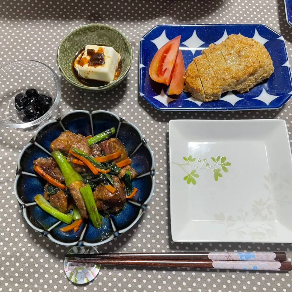 こまレバ炒め|ゆさんさん
