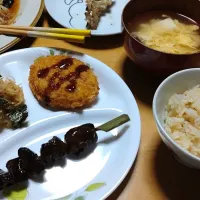 晩ごはん|しまだ ちえこさん