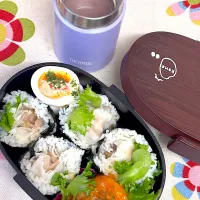 焼売おにぎり弁当| Chiharϋnさん