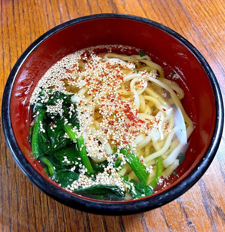 風邪引いた日の適当うどん|せどさん
