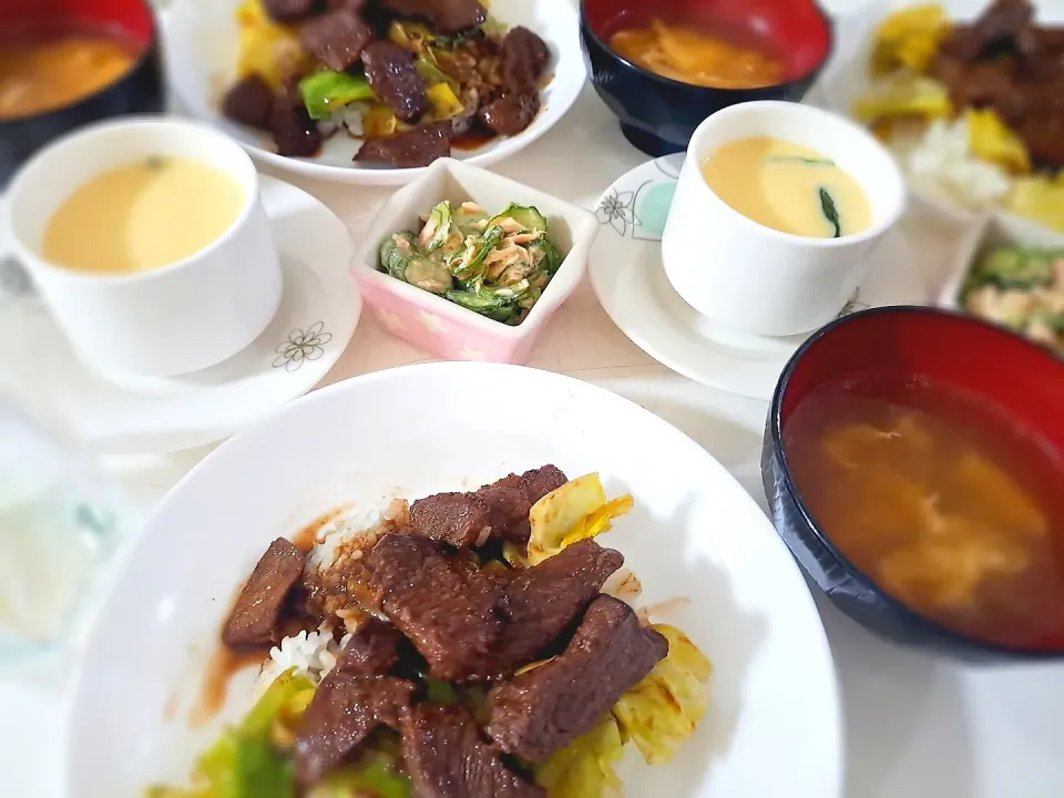 昨日の夕食(*ˊ˘ˋ*)|プリン☆さん