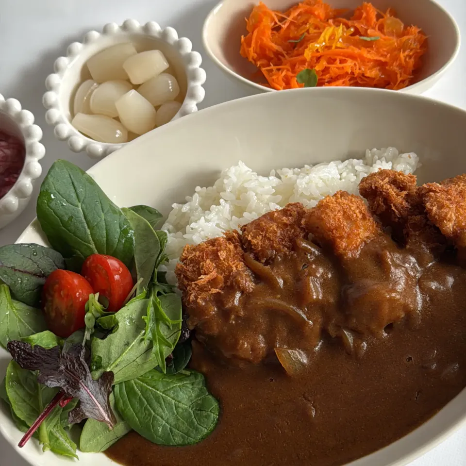 カツカレー|mimiしろさん