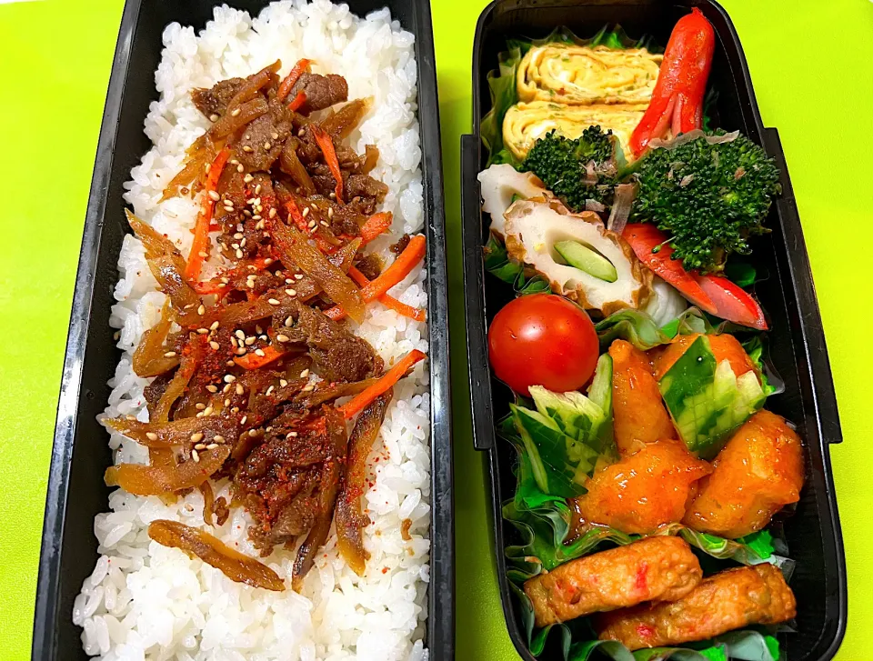 高1息子のお弁当🌈1/24（金）エビチリ|KCo🌈さん