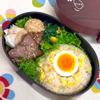 炒飯弁当|Chiharϋnさん