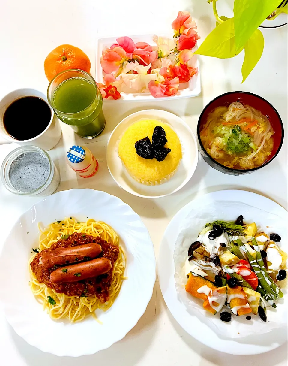今日の最強パワフル朝ごはん幸せ😃|HAMI69さん