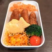 とりマヨかつ弁当🍱|Rieさん