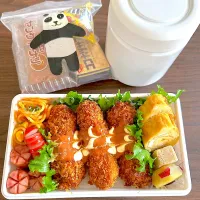 harutomomamaさんの料理 くるくるトンカツ弁当〜🎵