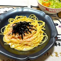 たらこスパゲッティ|ひめカフェさん