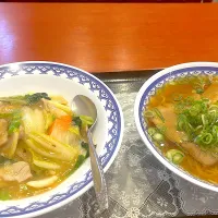 中華丼とラーメンセット|monaka427さん