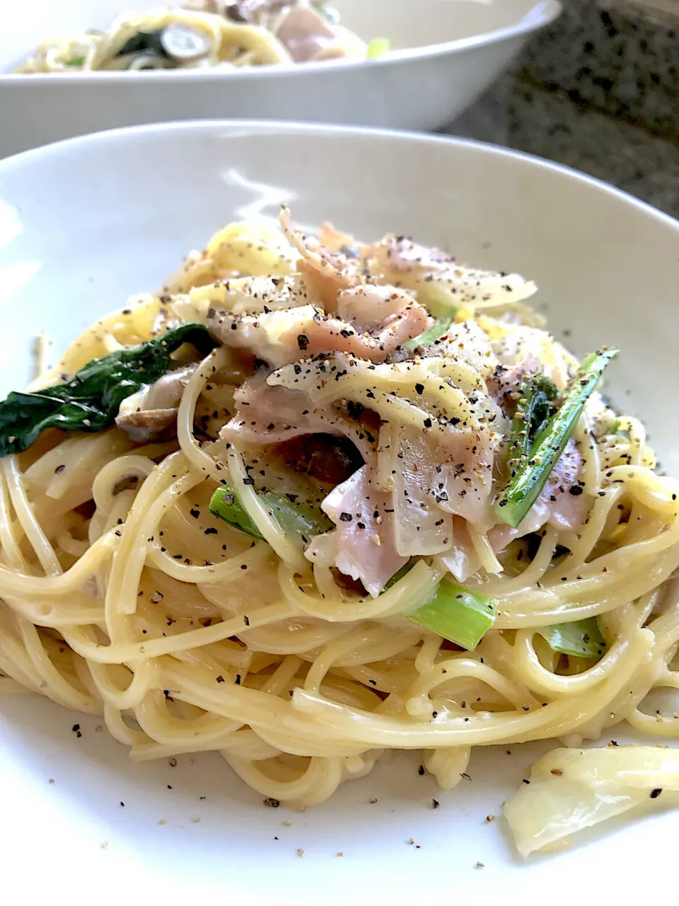 白味噌の生クリームパスタ|ヨウコさん
