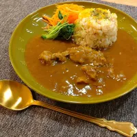 玄米×牛すじカレー|みりさん