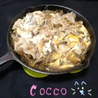 豚肉とごぼうの柳川煮風✨|cocco+さん