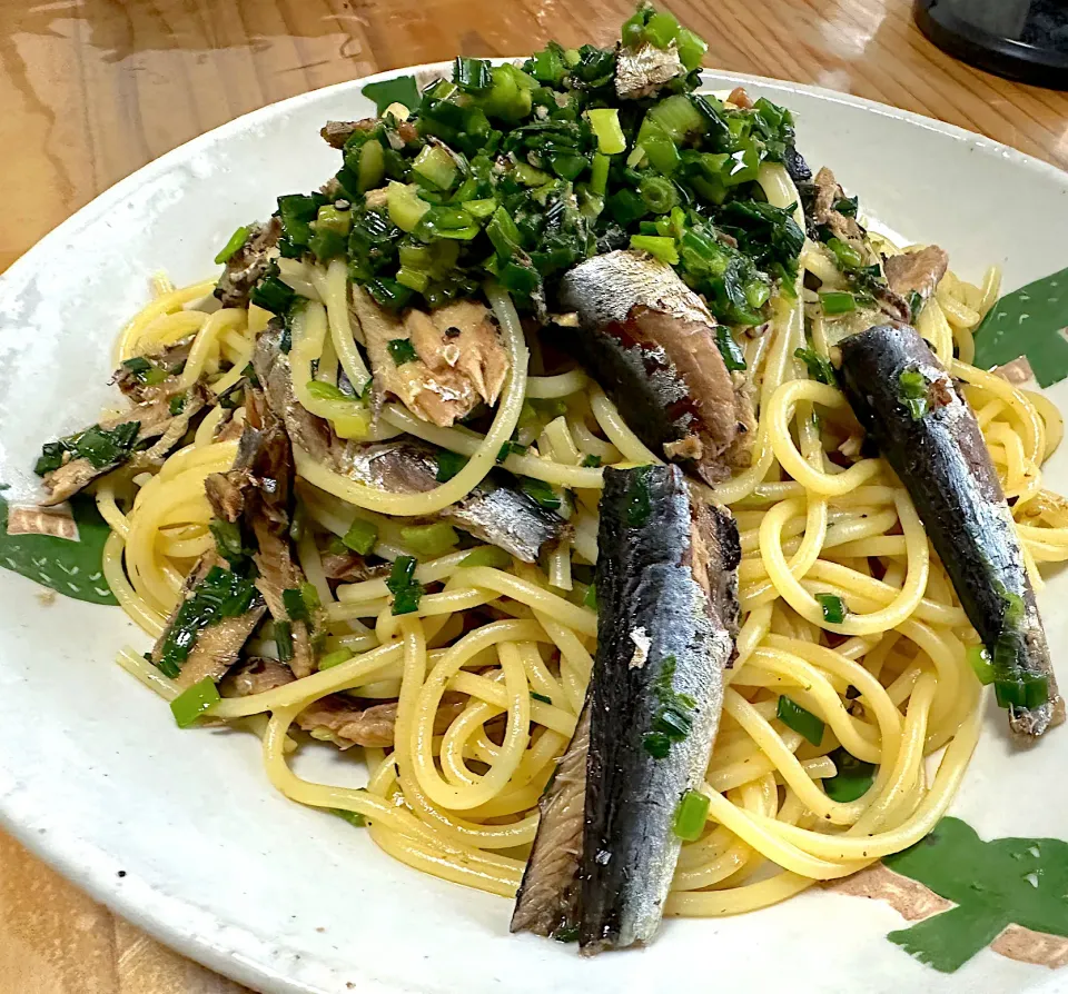 オイルサーディンのパスタ🐟🍝|buhizouさん