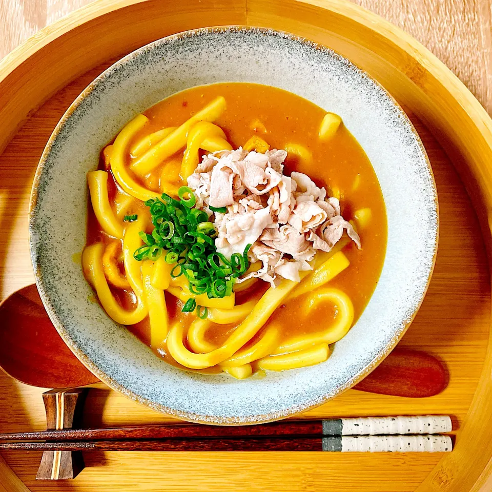 🙂若鯱家のカレーうどん🙂|Laniさん