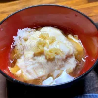 餡かけ湯葉丼|みきさん