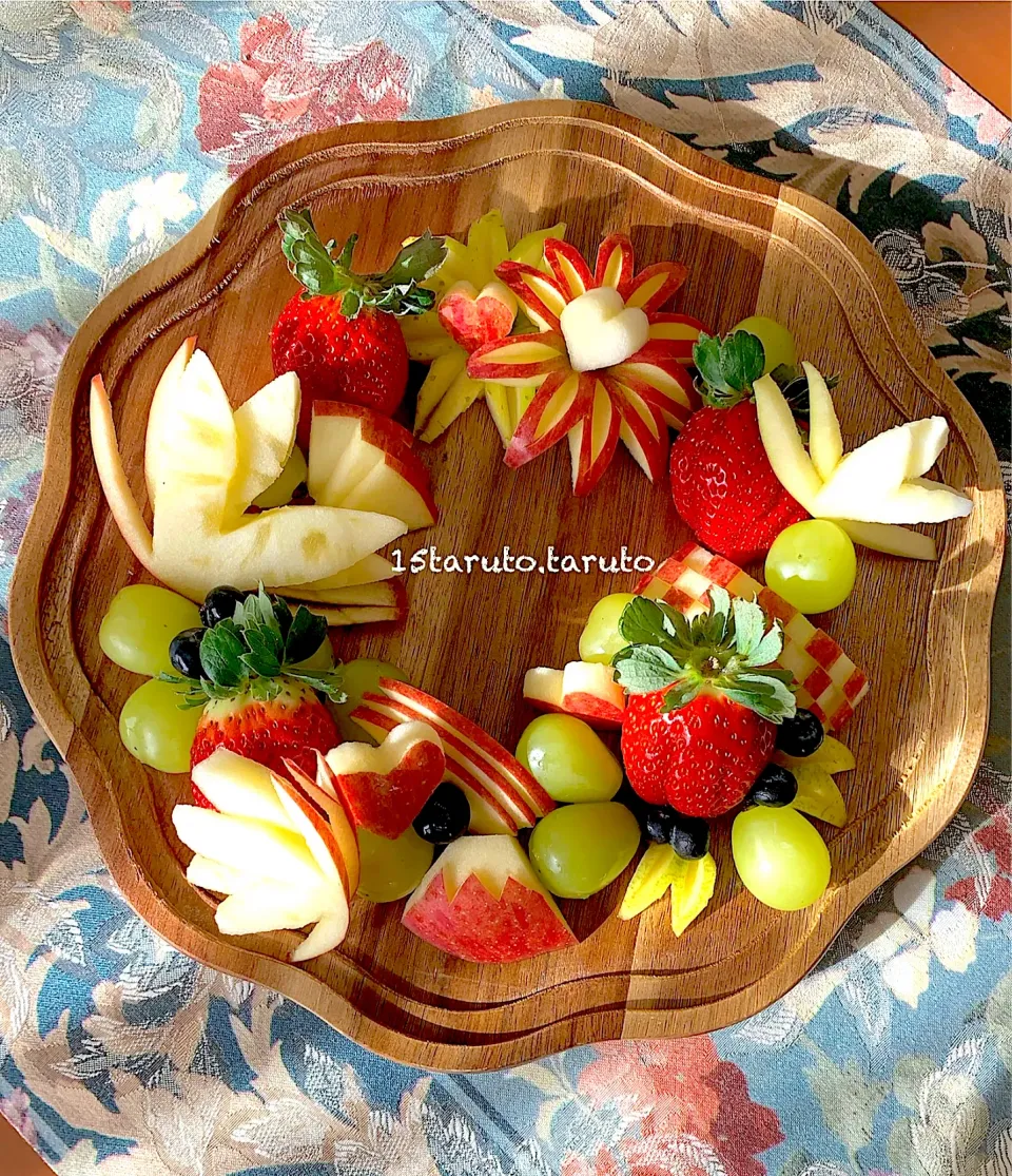 🍎フルーツリース🍓|15taruto.tarutoさん