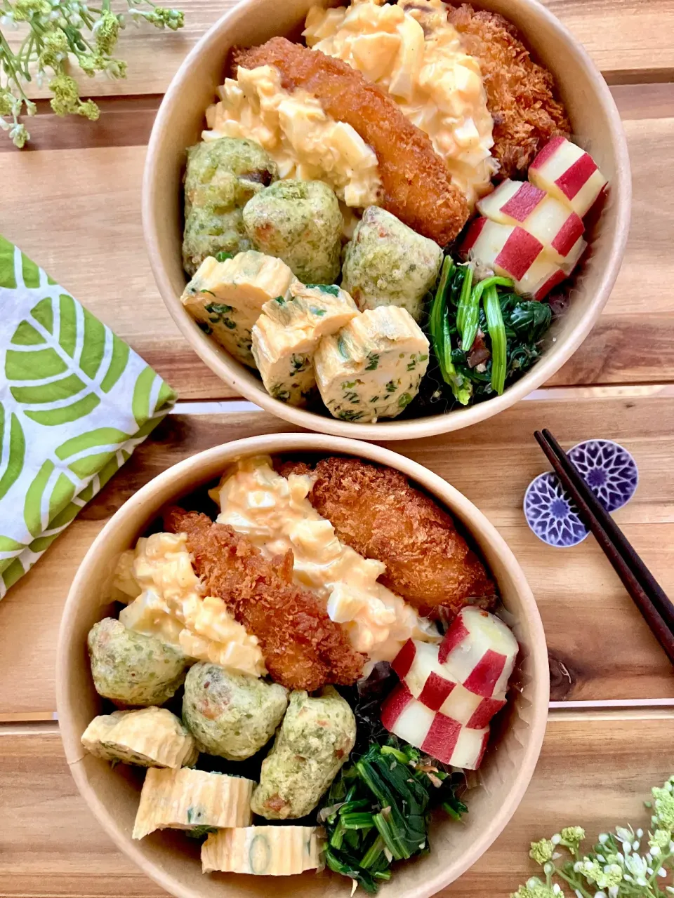 白身魚フライ弁当🐟|chisaki*さん