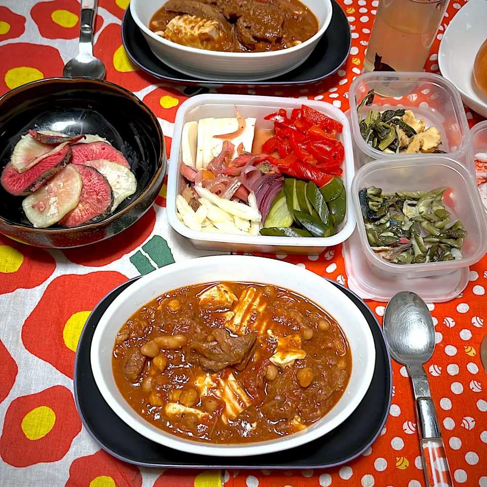 チリコンカン豆腐コラボ|Toras Kyokoさん