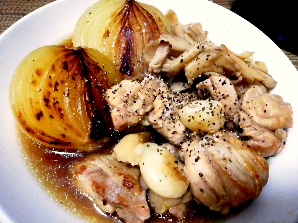 鶏肉と玉ねぎのスープ煮込み|y.,yuukiさん