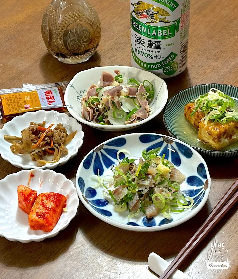 お一人様晩ごはん|あっつさん
