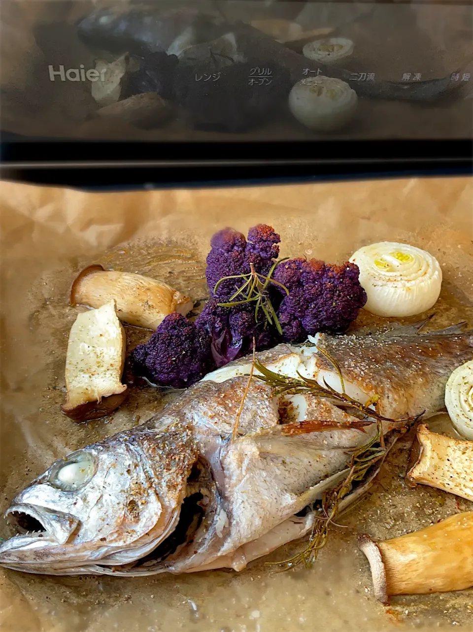 釣り魚🎣「Milaly」でクログチのオーブン焼き|9421beruさん